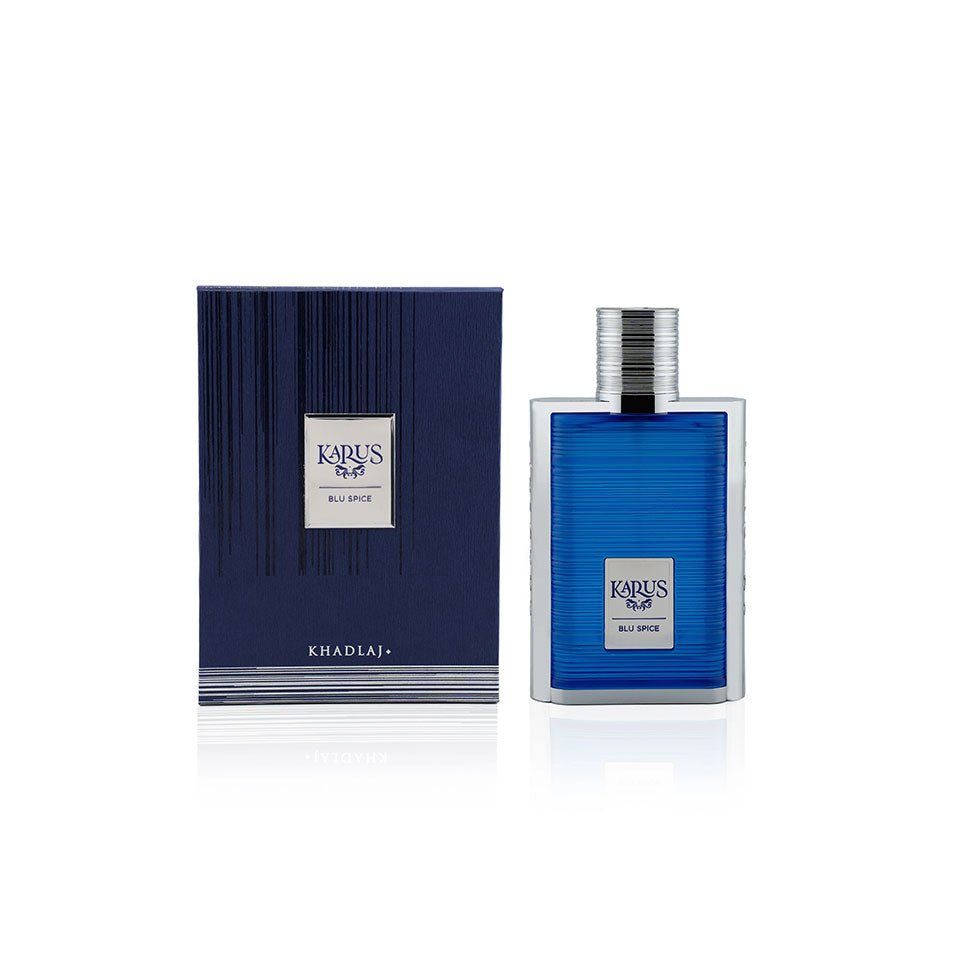 KHADLAJ KARUS BLUE SPICE EAU DE PARFUM 100ML FOR MEN & WOMEN 1 KHADLAJ KARUS BLUE SPICE EAU DE PARFUM 100ML FOR MEN & WOMEN