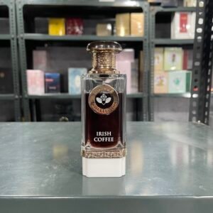 FRAGRANCE  WORLD  IRISH COFFEE EDP - 80ml juice inside bottle ( 20ml used )