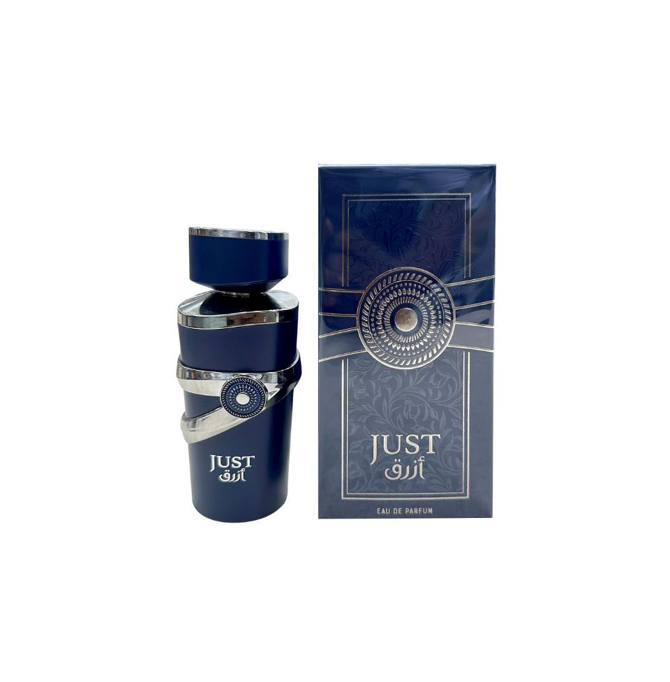 FRAGRANCE WORLD JUST AZRAQ EAU DE PARFUM 100ML FOR MEN 1 FRAGRANCE WORLD JUST AZRAQ EAU DE PARFUM 100ML FOR MEN