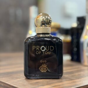 Fragrance world Proud of you oud edp ( few sprays missing ) bottle size is 100ml - inspired by stronger with you oud