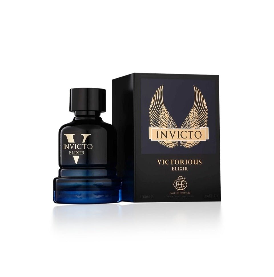 FRAGRANCE WORLD INVICTO VICTORIOUS ELIXIR EAU DE PARFUM 100ML FOR MEN & WOMEN 1 FRAGRANCE WORLD INVICTO VICTORIOUS ELIXIR EAU DE PARFUM 100ML FOR MEN & WOMEN