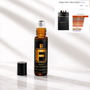 FRAGAHOLIC 10ML PREMIUM CONCENTRATED PERFUME OIL / ATTAR ( INSPIRED BY  BVLGARI MEN IN BLACK )