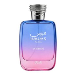 Rasasi Hawas London Eau De Parfum For Men 100ml bottle Rasasi Hawas London perfume for men original packaging Rasasi Hawas London EDP 100ml luxury fragrance Rasasi Hawas London men's perfume bottle