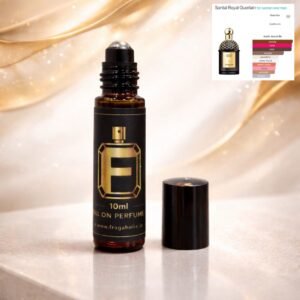 FRAGAHOLIC 10ML PREMIUM CONCENTRATED PERFUME OIL / ATTAR ( INSPIRED BY SANTAL ROYAL GUERLAIN )