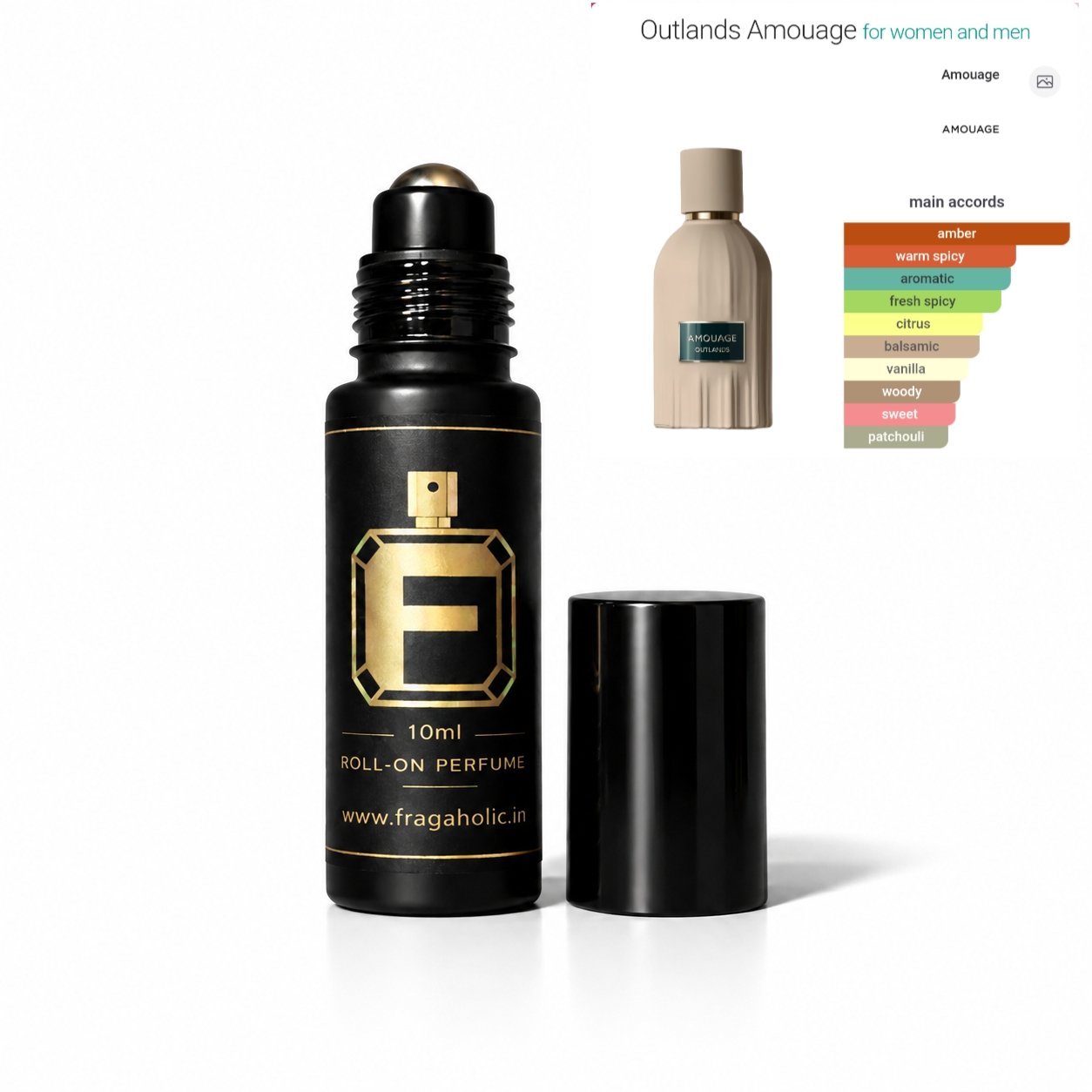FRAGAHOLIC 10ML PREMIUM CONCENTRATED PERFUME ( INSPIRED BY AMOUAGE OUTLANDS ) 1 FRAGAHOLIC 10ML PREMIUM CONCENTRATED PERFUME ( INSPIRED BY AMOUAGE OUTLANDS )